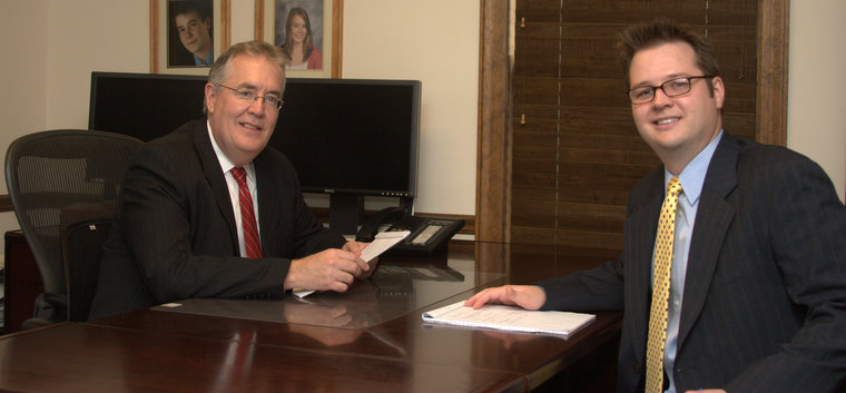 Attorneys Robert J. Ross and Lehn G. Shepherd